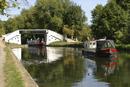 Narrow boat at Denham